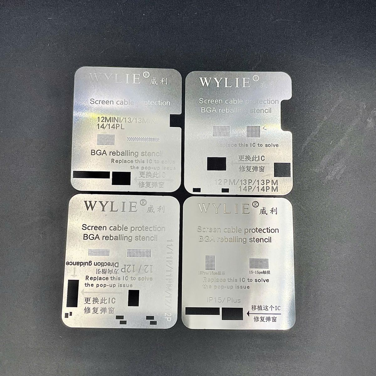 Hình ảnh hiển thị tổng quan về sản phẩm Vỉ Làm Chân iC cho iPhone 11 - 15.