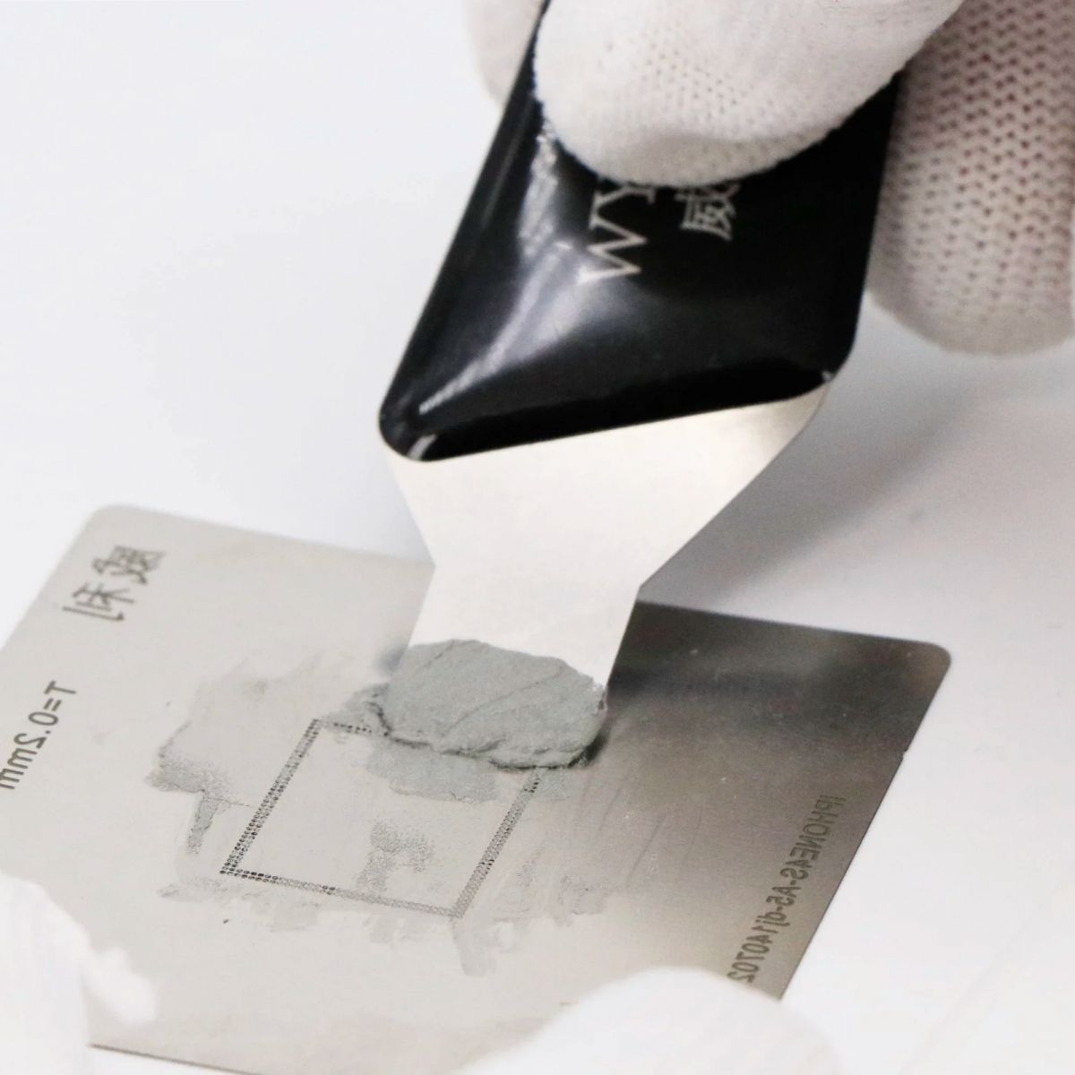 Hình ảnh minh họa quá trình sử dụng dụng cụ WYLIE WL-5A.