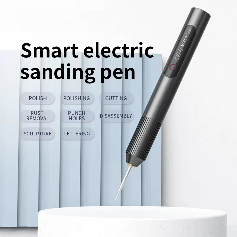 Máy mài cầm tay WYLIE với thiết kế nhỏ gọn và công suất mạnh mẽ.