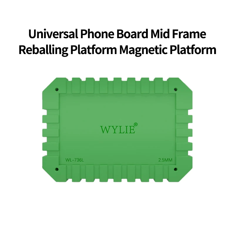 Đế nam châm WYLIE WL-736L, hỗ trợ làm chân IC đa năng trong sửa chữa điện thoại.
