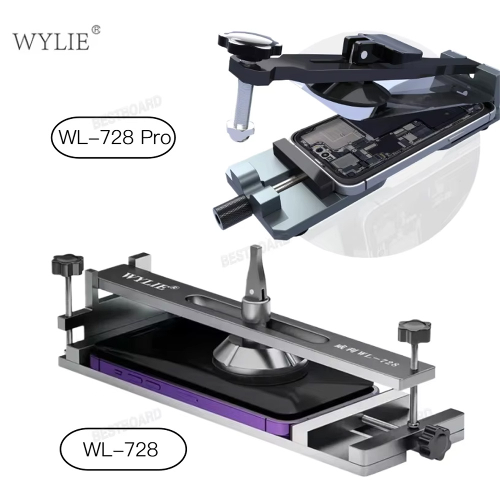 Kẹp điện thoại WYLIE WL-728/728Pro - Giải pháp tháo màn hình hiệu quả.