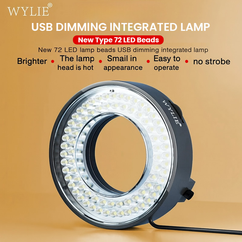 Đèn kính hiển vi Wylie 72 bóng LED với thiết kế nhỏ gọn 