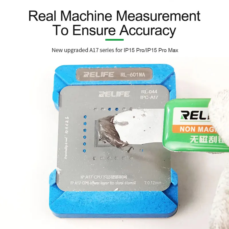 Ứng dụng thực tế của BỘ LÀM CHÂN CPU RELIFE RL-601MA trong sửa chữa điện thoại