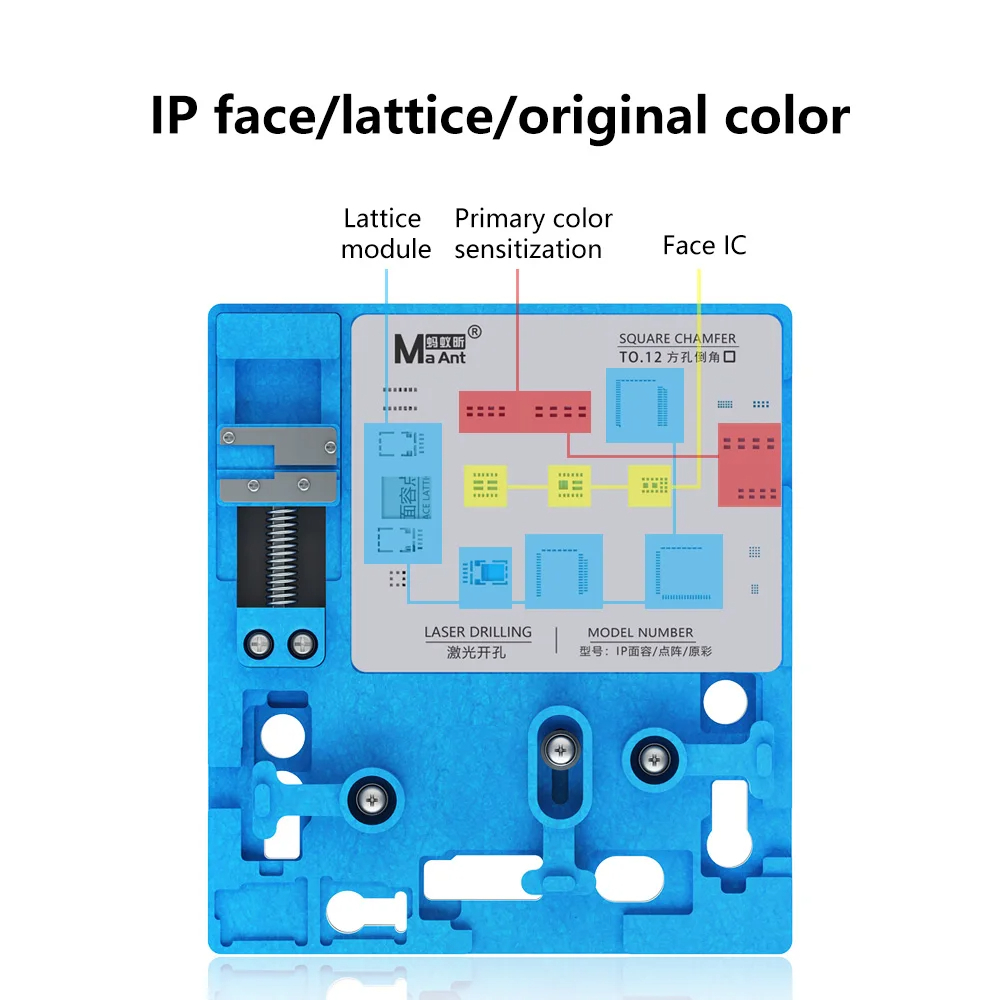 Hình ảnh Đế Kẹp FaceID MAANT MR-01 với thiết kế tiết kiệm không gian và thân thiện với người sử dụng.