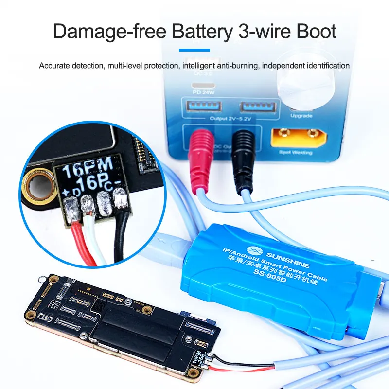 Dây cấp nguồn SUNSHINE SS-905D được sử dụng trong thực tế