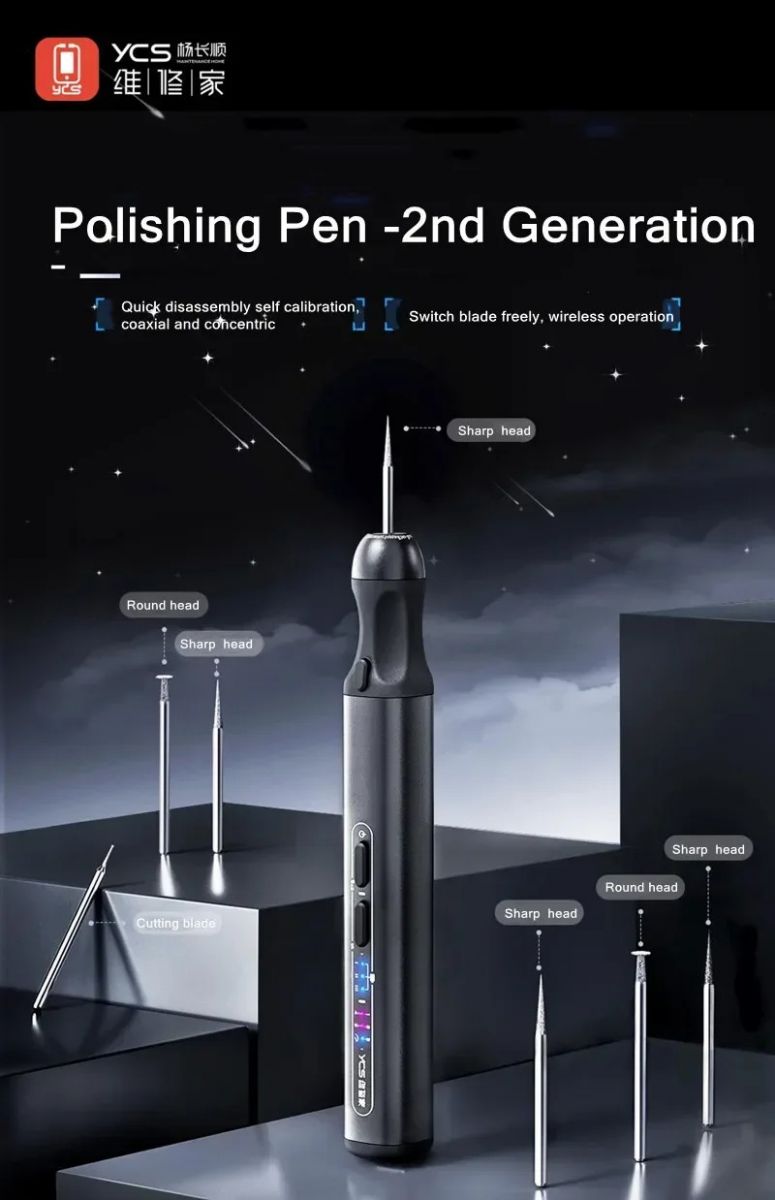 Hình ảnh bìa sản phẩm BỘ MÁY MÀI YCS với thiết kế hiện đại.