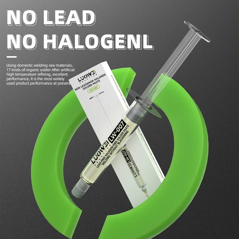 Hình ảnh sản phẩm Mỡ hàn LUOWEI LW-007 10g (Xi lanh)