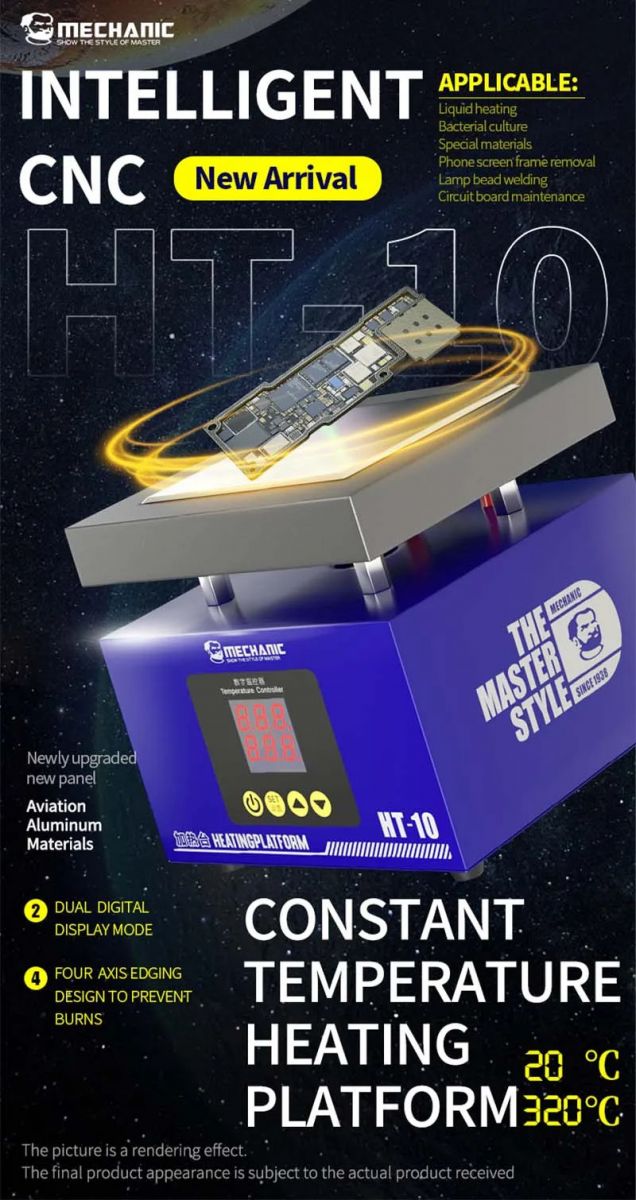 Hình ảnh sản phẩm Đế Nhiệt MECHANIC HT-10