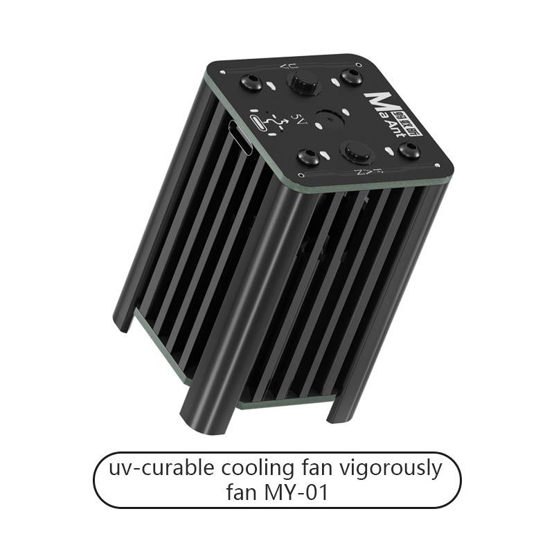 èn UV tích hợp quạt làm mát MAANT MY-01 POWER FAN - thiết bị hỗ trợ sửa chữa