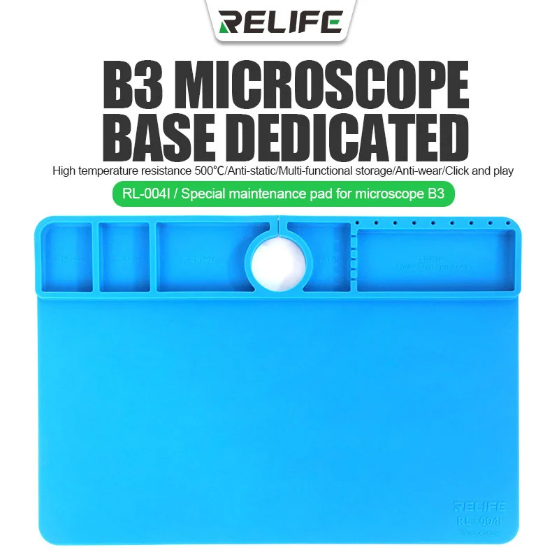 Cao su bọc chân kính hiển vi RELIFE RL-004I B3 silicone chống tĩnh điện cho microscope B3