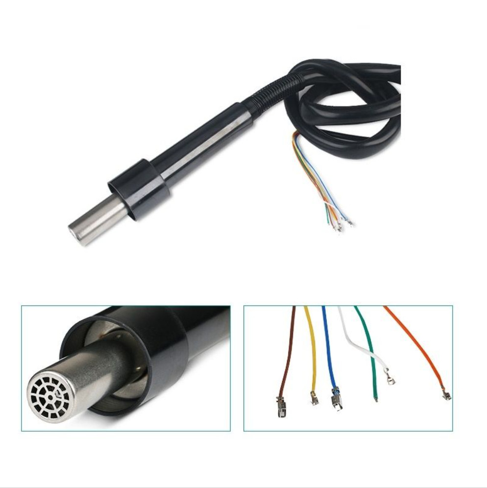 Hình ảnh tổng quan tay khò QUICK với thiết kế ergonomic và dây dẫn linh hoạt.