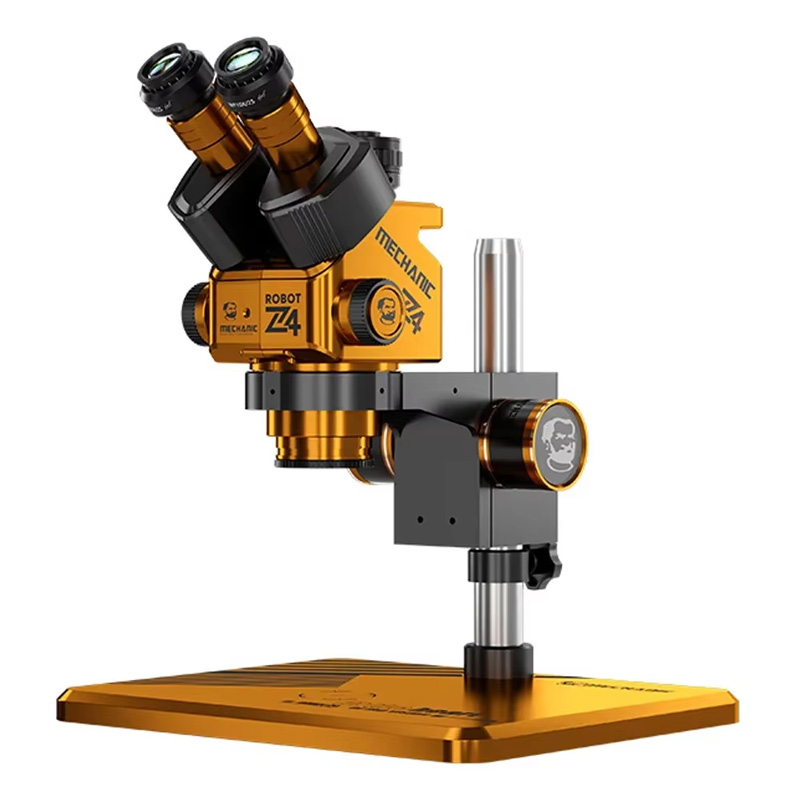 Kính hiển vi MECHANIC Robot Z4 thiết kế hiện đại, đế lớn chắc chắn