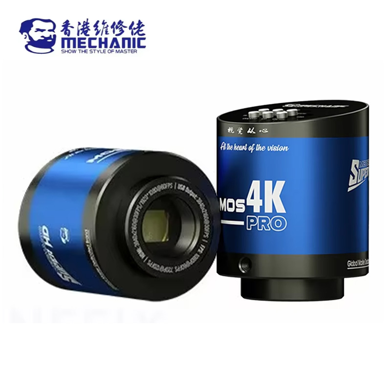 Camera MECHANIC MOS-4K Pro với thiết kế nghiêng tiện lợi, nút bấm đa chức năng