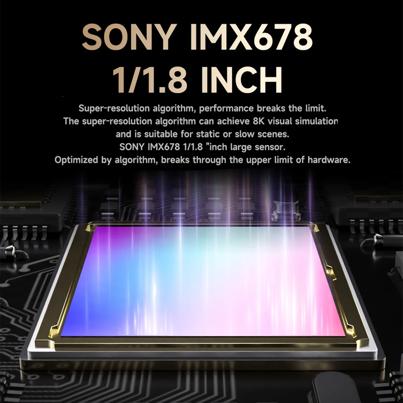 Sensor Sony IMX678 trên camera 8K kính hiển vi MECHANIC MOS-8K