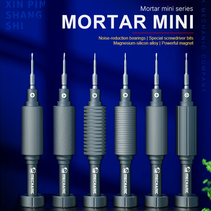 Tô vít MECHANIC Mortar Mini iShell bộ 6 đầu cao cấp chính hãng