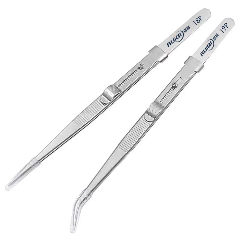 Bộ nhíp kẹp RUIQI 18P và 19P dài trắng chính hãng