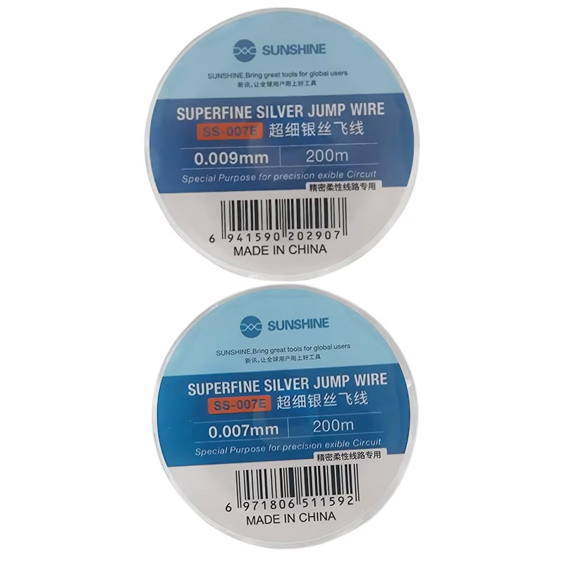 Dây đồng câu mạch SUNSHINE SS-007E tráng bạc siêu mỏng 200m