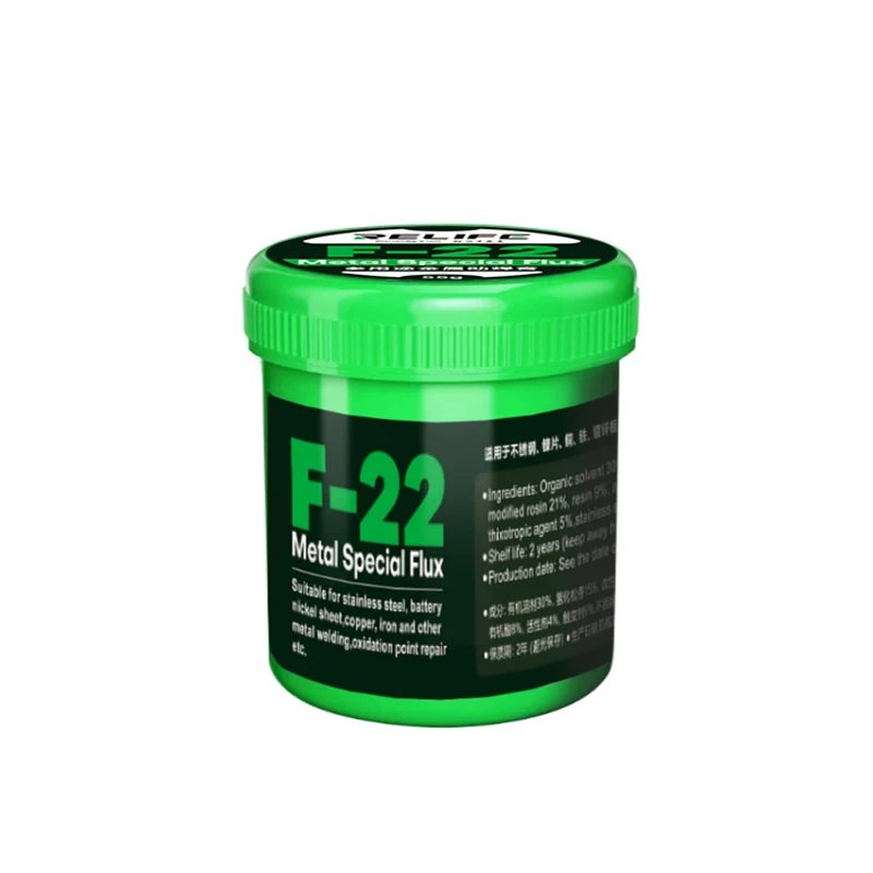Mỡ hàn RELIFE F-22 55g – flux đặc biệt dễ sử dụng, không mùi hắc