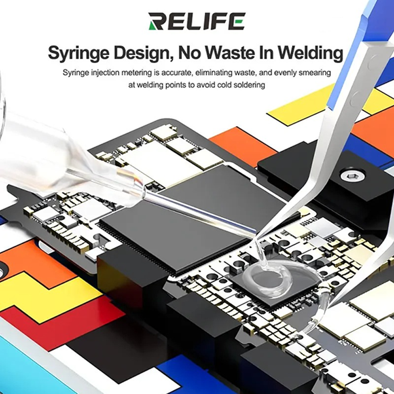 Ứng dụng mỡ hàn RELIFE HW11 trong hàn BGA, LED, SMT