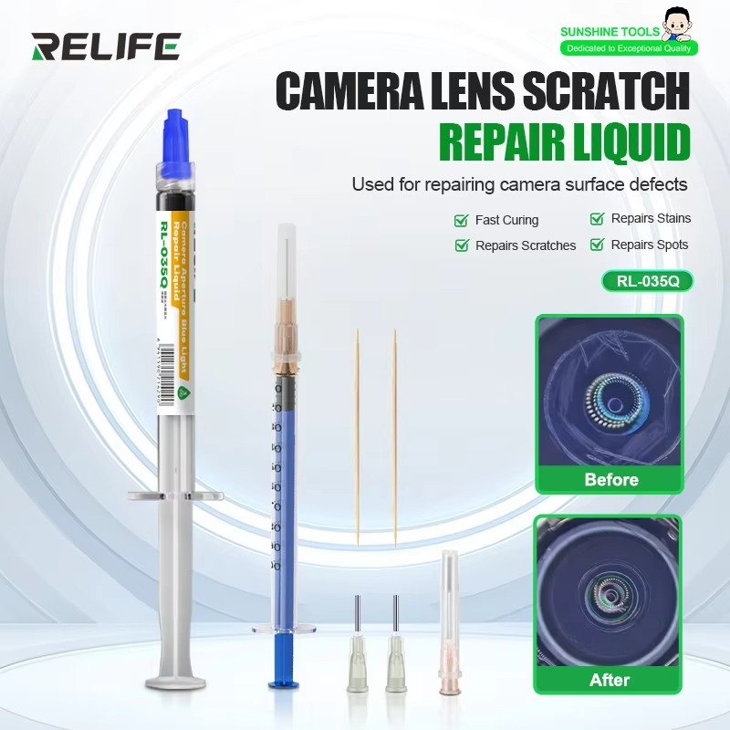Dung dịch tạo phấn camera RELIFE RL-035Q dạng tuýp 3ML – giải pháp che lấp vết xước