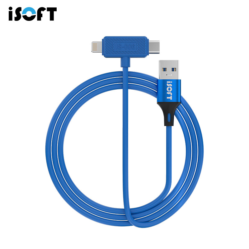 Cáp chạy phần mềm iPhone ISOFT IS-006, giải pháp tối ưu cho thợ sửa chữa điện thoại.